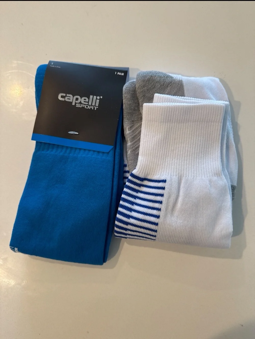 Kids 2-Pack Athletic Soccer Socks
